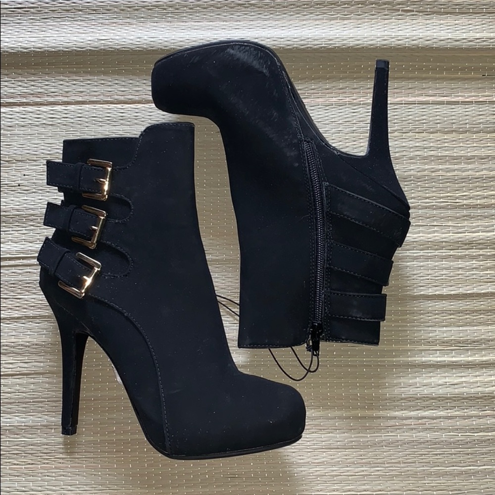 Black booties